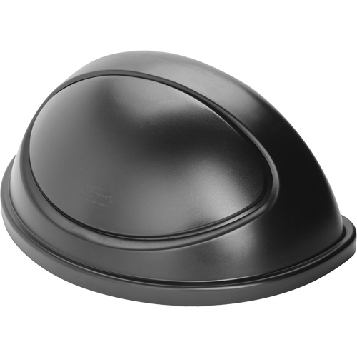 Untouchable&reg; Containers, Half Round Lid, Plastic/Polyethylene, Fits Container Size: 21-5/16" x 21-1/3" Trail Hammer and Bolt