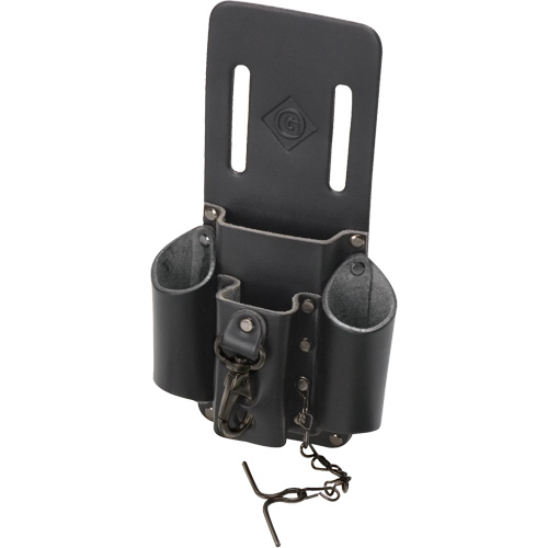 Poche pour ceinture porte-outils, Porte-outil multiple, Cuir, 4 Poches Trail Hammer and Bolt