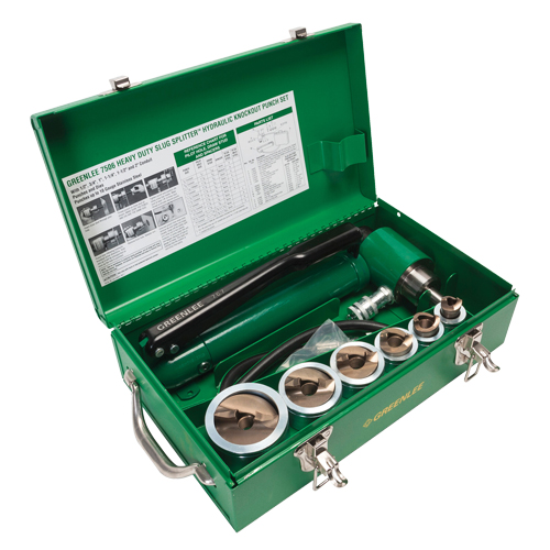 Hydraulic Knockout Punch Set Trail Hammer and Bolt