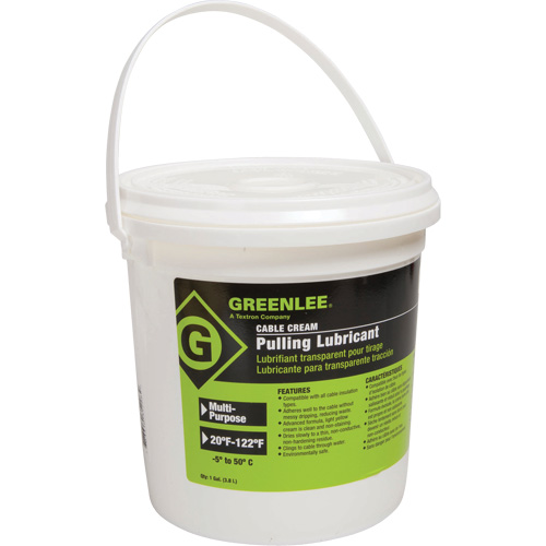 Lubrifiant en cr&egrave;me pour tirage de c&acirc;ble, Seau Trail Hammer and Bolt