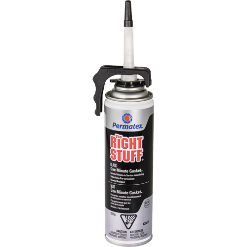 The Right Stuff&reg; Gasket Maker, Can, Black Trail Hammer and Bolt
