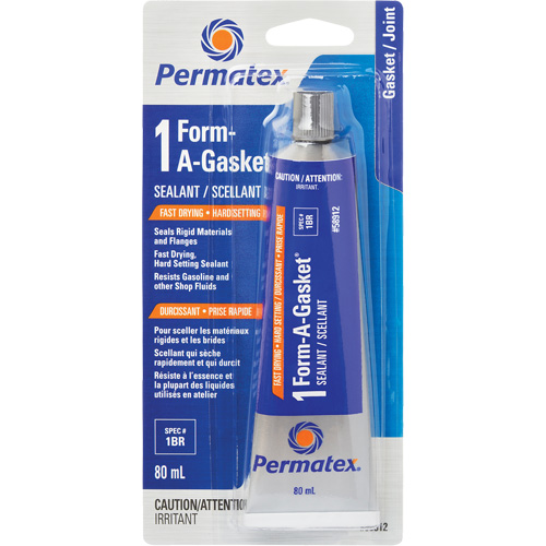 Form-A-Gasket&reg; No. 1 Sealant, 80 ml, Tube Trail Hammer and Bolt