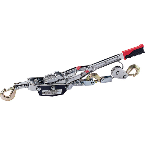 Tire-c&acirc;ble manuel &agrave; cliquet double pour usage super intensif JCPP-400D Trail Hammer and Bolt