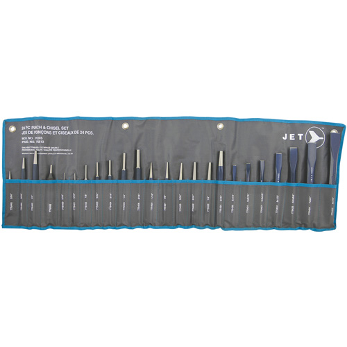 Punch & Chisel Set, 24 Pieces Trail Hammer and Bolt