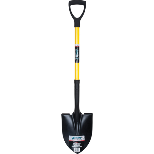 Pelles rondes, Lame Acier durci, Fibre de verre, Manche Prise en D Trail Hammer and Bolt