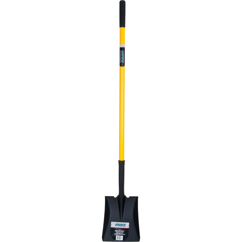 Pelles carr&eacute;es, Fibre de verre, Lame Acier durci, Manche en Droit, Longueur 48" Trail Hammer and Bolt
