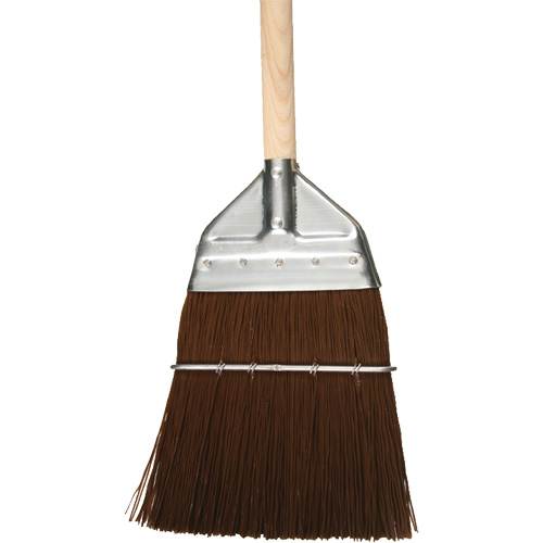 Railway & Track Broom, Wood Handle, Polypropylene Bristles, 56" L Trail Hammer and Bolt