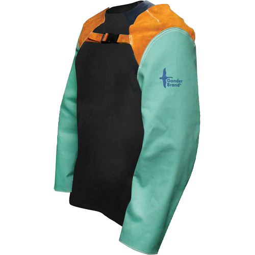 FR Canvas Welding Sleeves, 24" L, Green Trail Hammer and Bolt
