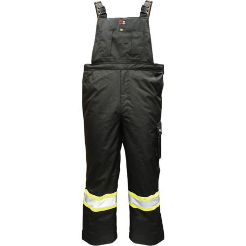 Journeyman Insulated Overalls, 2X-Large, Black Trail Hammer and Bolt