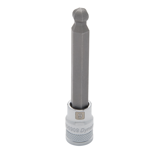 Longue douille m&eacute;trique, 6 mm x 3-5/8" lo, Prise 3/8" Trail Hammer and Bolt
