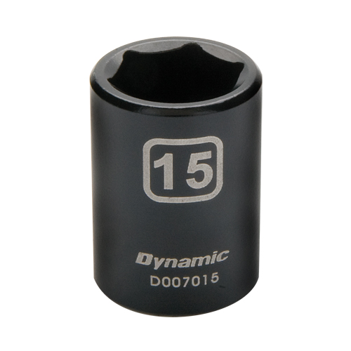 Douille m&eacute;trique, Chocs, 12 mm, Prise 3/8", 6 pans Trail Hammer and Bolt
