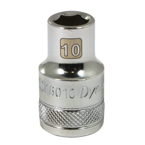 Douille m&eacute;trique, 10 mm, Prise 1/2", 6 pans Trail Hammer and Bolt