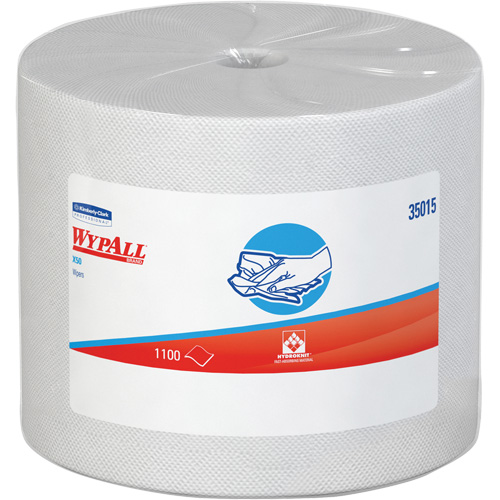 Chiffons &agrave; usage prolong&eacute; X50 WypAll, Tout usage, 13-2/5' lo x 9-4/5" la Trail Hammer and Bolt