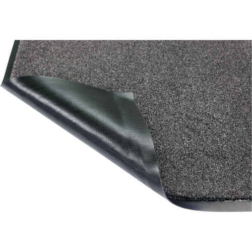 Tapis Poly-Tuft, Essuie-pieds, 4' x 6' x 5/16", Charbon Trail Hammer and Bolt