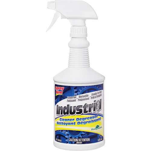 Industrial Cleaner/Degreaser, Trigger Bottle Trail Hammer and Bolt