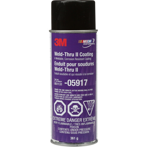 Weld-Thru II Coating, Aerosol Can Trail Hammer and Bolt