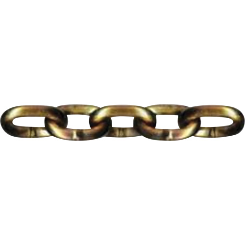 Transport Chain, Heat-Treated Carbon Steel, 5/16" x 550' (167.64 m) L, Grade 70, 4700 lbs. (2.13 tonnes) Load Capacity Trail Hammer and Bolt
