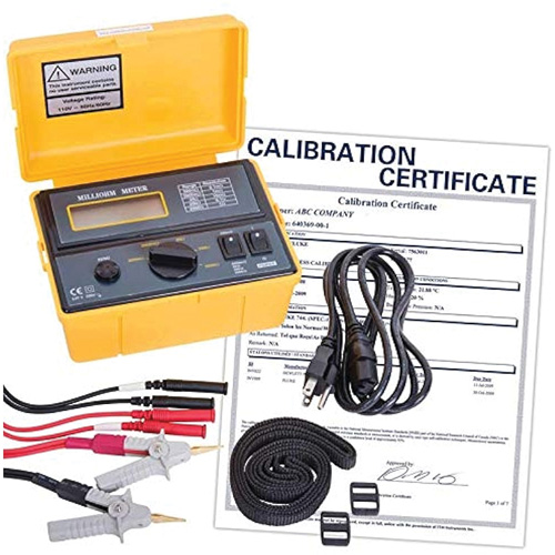 Milli-ohmm&egrave;tre 110 V avec certificat de calibration Trail Hammer and Bolt