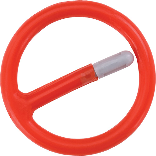 Bague de retenue avec jauge d'&eacute;crasement, 3/4", Plastique Trail Hammer and Bolt