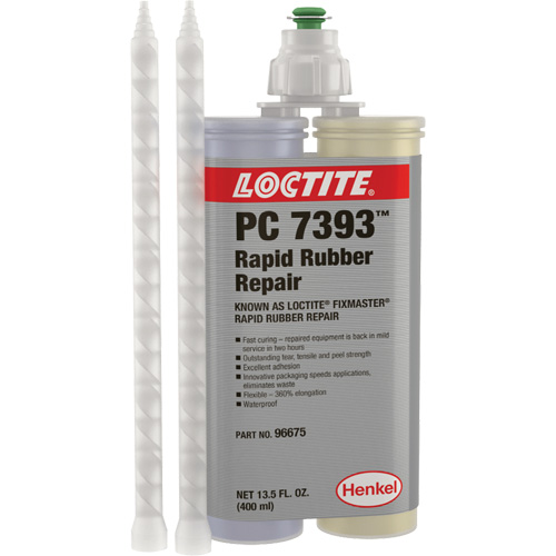 Agent de r&eacute;paration rapide du caoutchouc 7393, 400 ml, Cartouche Trail Hammer and Bolt
