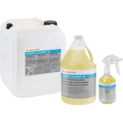 Power Cleaner 100 High Strength Cleaner & Brightener, 3.78 L, Jug Trail Hammer and Bolt