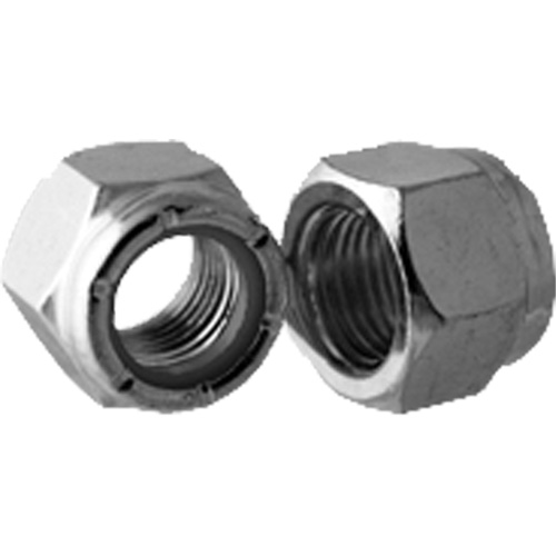 Bague arr&ecirc;toir en nylon mince de s&eacute;rie lourde NTU pour &eacute;crou de blocage, 3/4"-10 dia, Zingu&eacute; Trail Hammer and Bolt