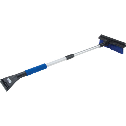 Brosse &agrave; neige t&eacute;lescopique, T&eacute;lescopique, lame Polypropyl&egrave;ne, 32-1/2" Longueur, Bleu Trail Hammer and Bolt