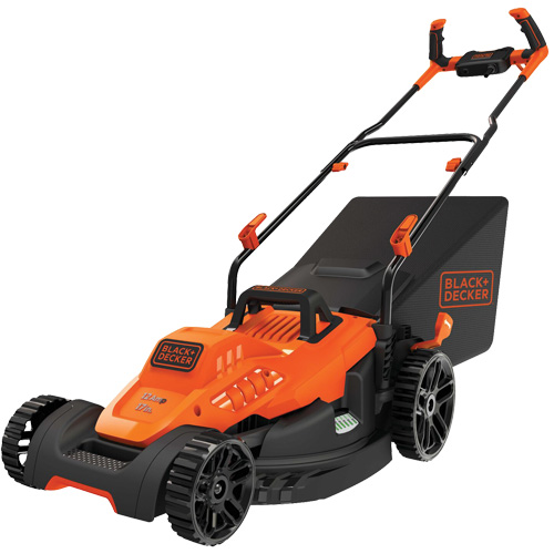 Tondeuse &agrave; gazon avec poign&eacute;e confortable, Pouss&eacute;e, &eacute;lectrique, Largeur de coupe 17" Trail Hammer and Bolt