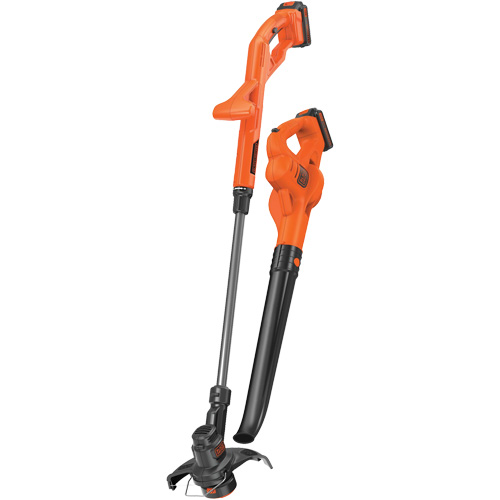 Ensemble combin&eacute; coupe-bordure/taille-bordure et balayeuse pour surfaces rigides Max*, 10", &agrave; pile, 20 V Trail Hammer and Bolt