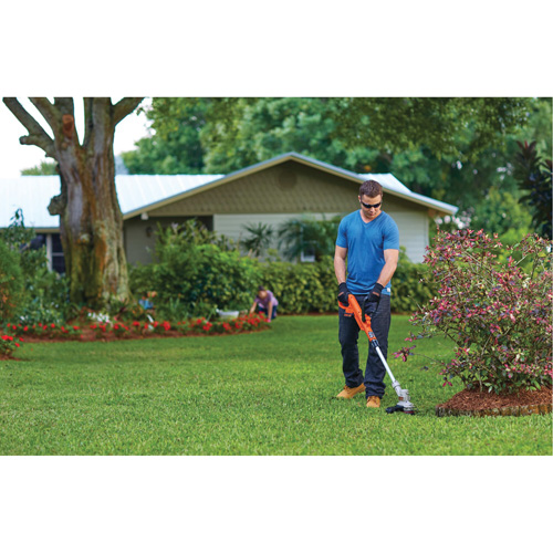 Max* Cordless String Trimmer/Edger Kit, 12", Battery Powered, 20 V Trail Hammer and Bolt