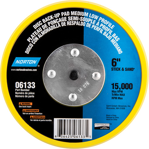 Back Up Pads For PSA & Hook And Loop Paper Discs Trail Hammer and Bolt