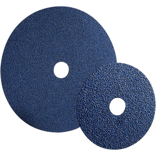 BlueFire&reg; F826P Fibre Discs, Zirconia Alumina, 60, 7" Dia x 7/8" Arbor Trail Hammer and Bolt