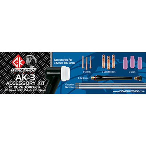 Trousses de pi&egrave;ces pour chalumeau TIG Trail Hammer and Bolt