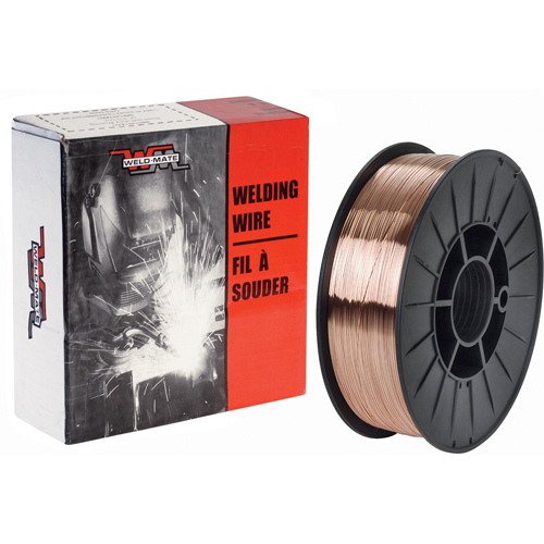 Fil &agrave; souder ER70S6, Acier au carbone, 0,023" diam&egrave;tre Trail Hammer and Bolt