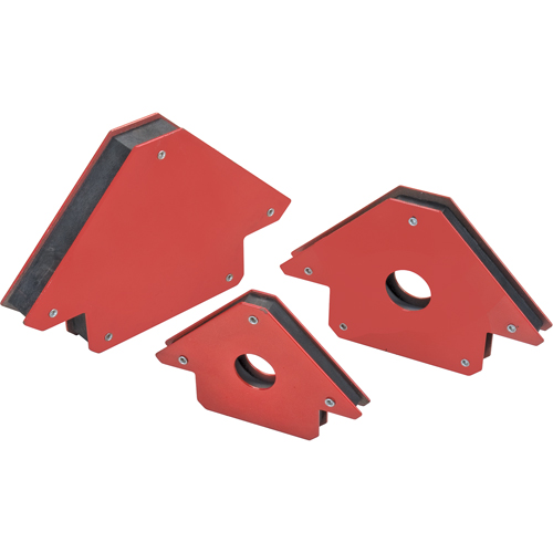 Aimant de retenue, 6-1/4" lo x 4" la x 3/4" h, 25 lb Trail Hammer and Bolt