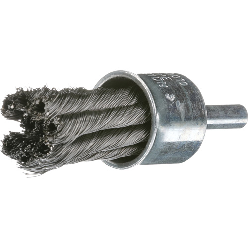 Brosses mont&eacute;es &agrave; fils nou&eacute;s, 1" dia., dia. Des fils 0,02", Tige 1/4" Trail Hammer and Bolt