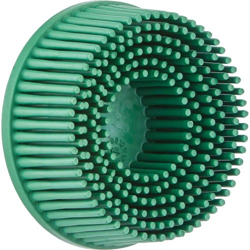 Scotch-Brite Roloc Bristle Disc, Ceramic, Coarse Grit, 2" Dia. Trail Hammer and Bolt
