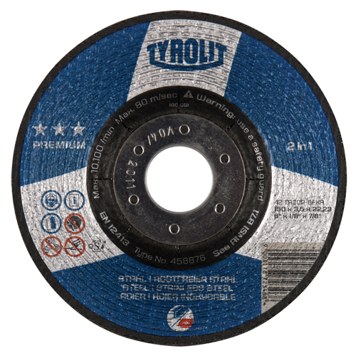 2-IN-1 Combination Wheel - 6", Type 27 Trail Hammer and Bolt