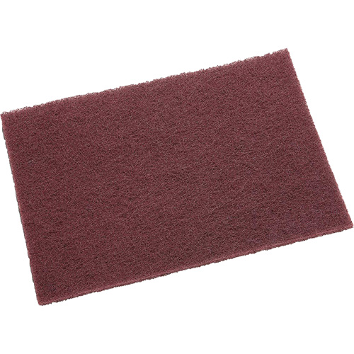 Non-Woven Hand Pad, Aluminum Oxide, 9'' x 6'', Very Fine Grit Trail Hammer and Bolt