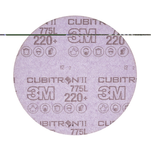 Film pour disque Hookit de 3M, dia 6", Grain 220+, C&eacute;ramique, Poids C Trail Hammer and Bolt