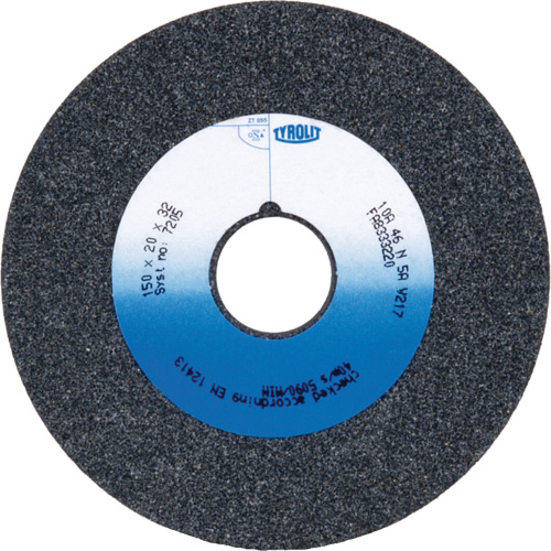 Bench Grinding Wheel, 7" x 1", 1" Arbor, 1, Ceramic Trail Hammer and Bolt