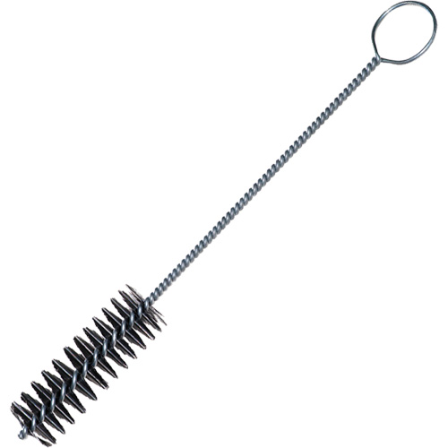Brosse en acier torsad&eacute;e pour tuyaux, 1/8" dia. x 1" l, 6" longueur hors tout Trail Hammer and Bolt
