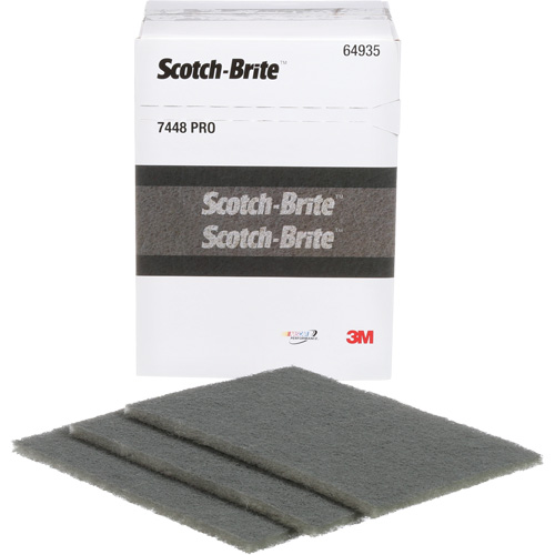 Scotch-Brite Pro Conditioning Hand Pad, Silicon Carbide, 9" x 6", Ultra Fine Grit Trail Hammer and Bolt