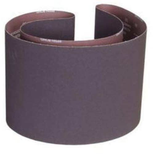 Metalite&reg; Narrow Backstand Sanding Belt, 10" W x 70-1/2" L, Aluminum Oxide, 80 Grit Trail Hammer and Bolt