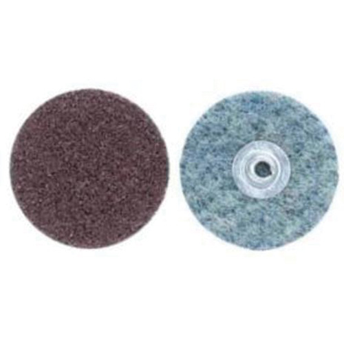 Bear-Tex&reg; Rapid Prep Non-Woven Quick-Change Disc, 3" Dia., Extra Coarse Grit, Aluminum Oxide Trail Hammer and Bolt