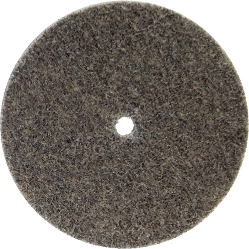 Disque unifi&eacute; non tiss&eacute; Bear-Tex, 3" x 1/4", Arbre de 3/8", Grain de Cors&eacute;, Oxyde d'aluminium Trail Hammer and Bolt
