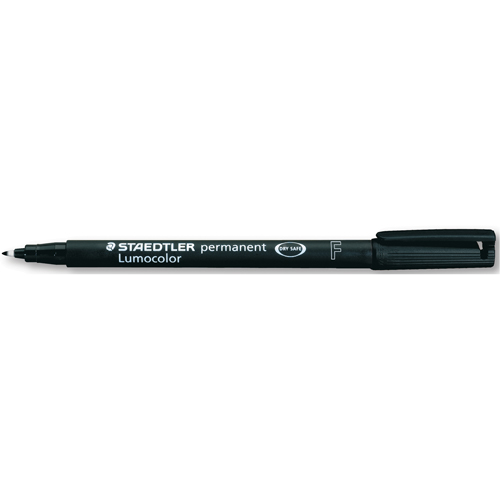 Marqueurs permanents Lumocolor, Noir, Pointe Fin Trail Hammer and Bolt