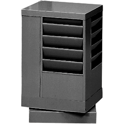 Pr&eacute;sentoirs, Rotatif, 20 fentes, Acier, 14-1/8" la x 14-1/8" p x 21-1/4" h Trail Hammer and Bolt