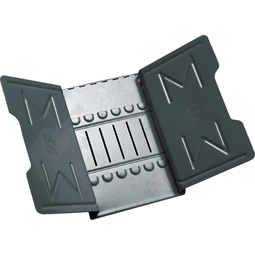 Base pour support de catalogue de bureau, capacit&eacute; 6", noir Trail Hammer and Bolt