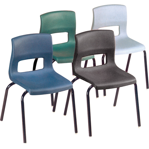 Chaises horizon, Plastique, Noir Trail Hammer and Bolt